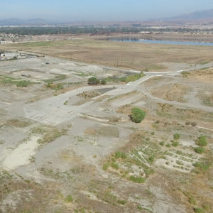 A former industrial/quarry site